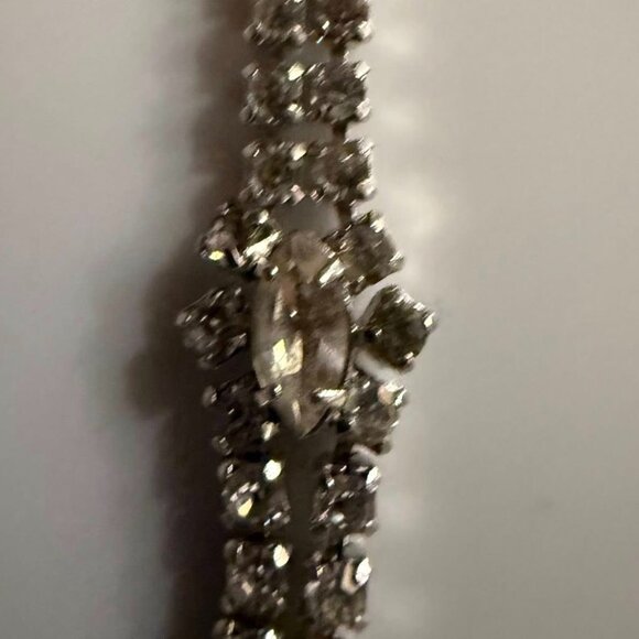 Vintage Rhinestone Bracelet - Picture 2 of 2